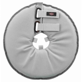 Collare Elisabetta in Gomma L 24 cm Grigio - Trixie