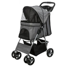 Passeggino per Cani/Gatti Grigio TRIXIE 47x100x80