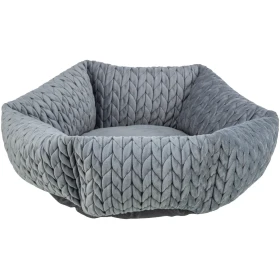 Cuccia TX Livia in Velluto Grigio Ø50cm - TRIXIE