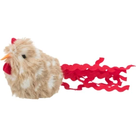 Pollo in Peluche con Suono Trixie - 8 cm