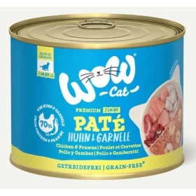 WOW Cat Junior Pollo/Gamberetti 200g - Mangime Umido per Gatti