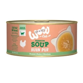 WOW Cat Zuppa con Pollo - 70g
