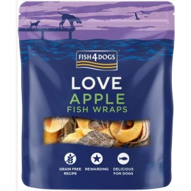 Fish4Dogs Love Involtini Pesce/Mela 90g
