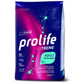 Prolife Dog Extreme Salmone/Trota/Storione/Legumi 10kg
