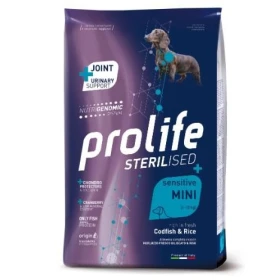 Prolife Dog Sterilized Sensitive Mini Merluzzo/Riso KG 2