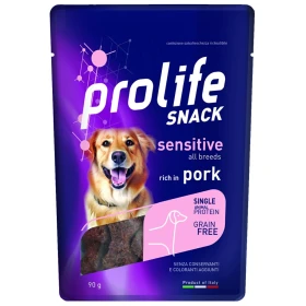 Prolife Dog Snack Maiale Gr 90 - Gustoso e Nutriente