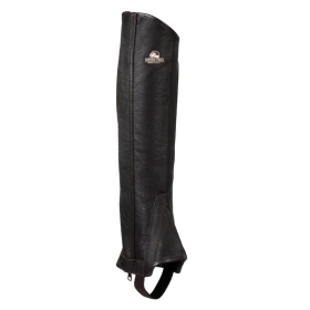 Acavallo GP Smooth Half Chaps - Chaps in pelle liscia