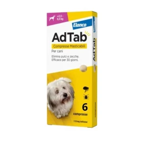 ADTAB Compresse Masticabili per Cani 2,5-5,5 kg - Elanco