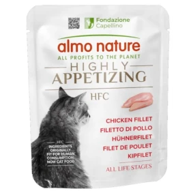 Almo Cat HFC Highly Appetizing Buste 24 x Gr 50 Filetto di Pollo