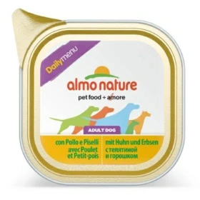 Almo Nature Daily Dog Pollo e Piselli 32 x 100 g