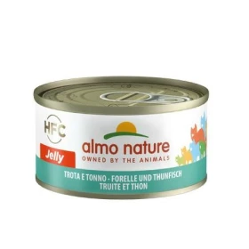 Almo Nature Trota e Tonno in Gelatina per Gatti 70 g