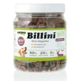 Anibio Billini Selvaggina 400g - Snack Naturale per Cani