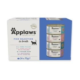 Applaws Multipack Selezione Pesce in Brodo 24 x 70 g