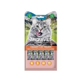 Arquivet Snack Liquido per Gatti Salmone e Gamberi - 5 x 14g