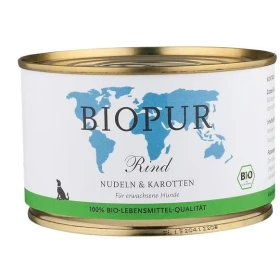 Biopur Dog Pollame/Pasta/Carote 400g
