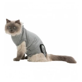 Trixie Body protettivo per gatti M/L grigio