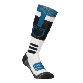 Calze tecniche Equestro in tessuto traspirante con logo