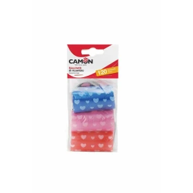 Camon Sacchetti Colorati 6 Rotoli X 20 per Cani