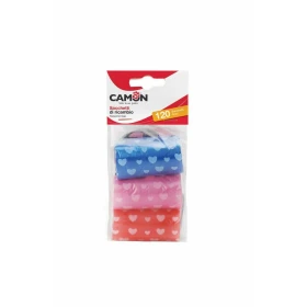 Camon Sacchetti Colorati 6 Rotoli X 20 per Cani