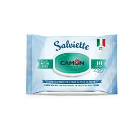 Camon Salviette Muschio Bianco PZ 40 - Igiene per Cani