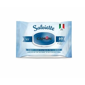 Camon Salviette Profumate Talco Pz 40 - Igiene Cane