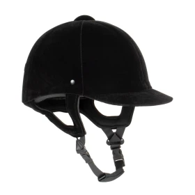 Casco Pro-Tech Velluto con paranuca - monta inglese