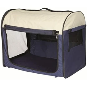 TRIXIE Casetta Mobile Soft Kennel S 50x50x60 cm Blu