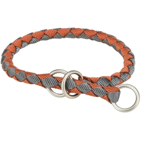 Cavo Collare Semistrangolo Trixie, 39-45 cm/ø12 mm, Ruggine/Grigio