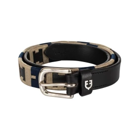 Cintura inglese Equestro con ricami a contrasto