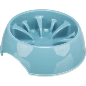 Trixie Ciotola anti-ingozzamento 0,8 L Ø 20 cm (azzurra)