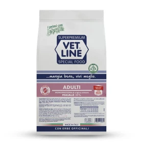 Crocchette Vet Line Cane Adulti Maiale sacco 12,5 Kg