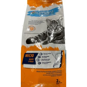 Diamant Cat Manzo e Pollo 2kg - Cennamo