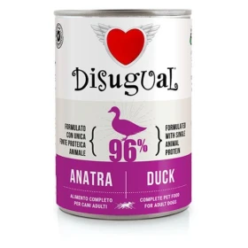 Disugual Dog Anatra - Mangime Umido per Cani