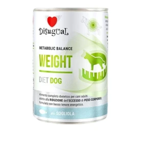 Disugual Dog Diet Weight Sogliola 400 g