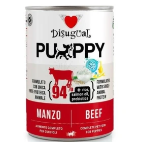 Disugual Dog Puppy Manzo 400g - Mangime Umido