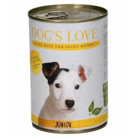 Dog's Love Junior Gr 400 Pollame/Zucchina - DOGSLOVE