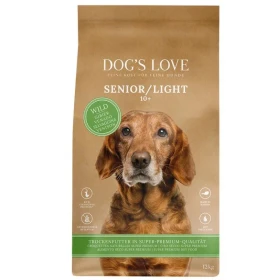 DOG'S LOVE Senior/Light Selvaggina/Patate 12 kg