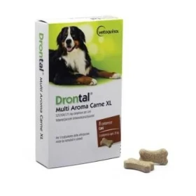 Drontal Multi Aroma Carne XL - 8 Compresse Vetoquinol