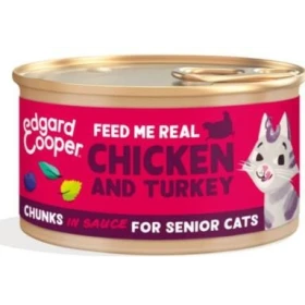 Edgard Cooper Cat Senior Tacchino e Pollo 85 g