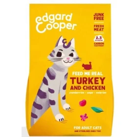Edgard Cooper Crocchette per Gatto Tacchino e Pollo 2 kg