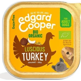 Edgard Cooper Dog Tacchino - Umido per cani 17x100 g