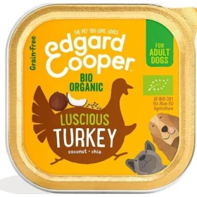 Edgard Cooper Dog Tacchino - Umido per cani 17x100 g