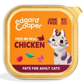 Edgard Cooper Paté al Pollo per Gatti 16 x 85 g