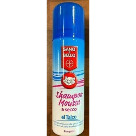 Elanco Shampoo Mousse Secco per Gatti 200 ml