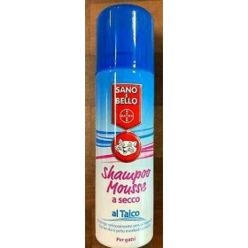 Elanco Shampoo Mousse Secco per Gatti 200 ml