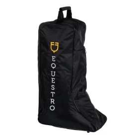 Equestro Borsa portastivali in poliestere con logo - Unica Nero