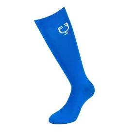 Equestro Calze Tecniche Elasticizzate con Bandiera Italiana