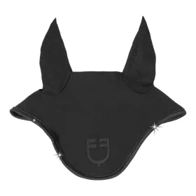 Equestro Cuffietta Universe in tessuto tecnico - Full Nero