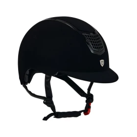 Equestro Eclipse - Casco Velluto con Profilo Colorato