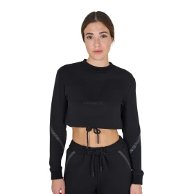 Equestro Felpa donna corta girocollo